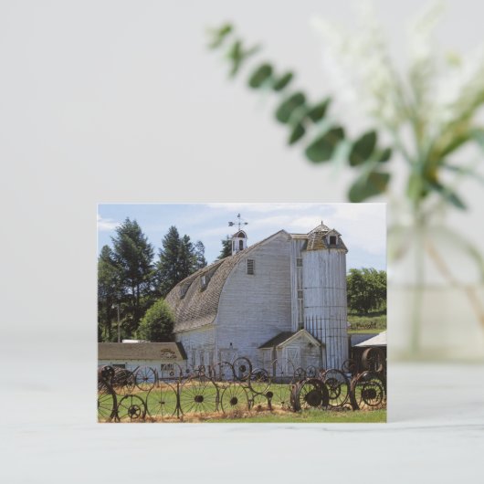 USA, Washington, Pullman, Barn Briefkaart (Staand voorkant)
