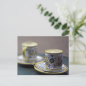 USA, Washington, Seattle, Espresso drink in 2 Briefkaart (Staand voorkant)