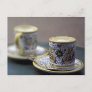 USA, Washington, Seattle, Espresso drink in 2 Briefkaart