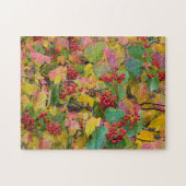 USA, Washington, Spokane County, Hawthorn Leaves 2 Legpuzzel (Horizontaal)