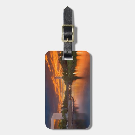 USA, Washington, Spokane, Riverfront Park Bagagelabel (Voorkant verticaal)