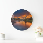 USA, Washington, Spokane, Riverfront Park Grote Klok (Huis)