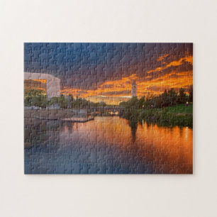 USA, Washington, Spokane, Riverfront Park Legpuzzel