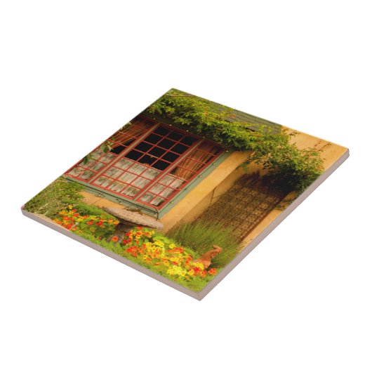 USA, Washington, Woodinville, The Herbfarm Tegeltje (Zijkant)