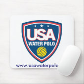 USA Water Polo Mousepad Muismat (Met muis)