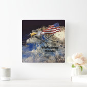 USA Whirling Earth klok (Huis)