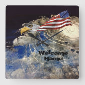 USA Whirling Earth klok (Voorkant)