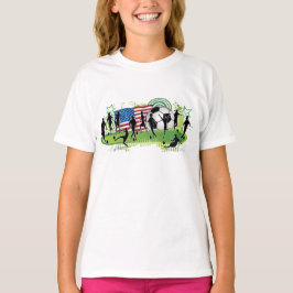 USA Women Soccer T-shirt