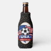 USA World Cup 2026 Flesjeskoeler (Fles Voorkant)