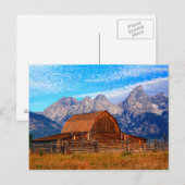 USA, Wyoming, Grand Teton National Park. Briefkaart (Voorkant / Achterkant)