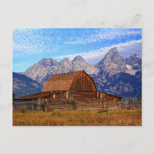 USA, Wyoming, Grand Teton National Park. Briefkaart (Voorkant)