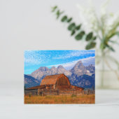 USA, Wyoming, Grand Teton National Park. Briefkaart (Staand voorkant)