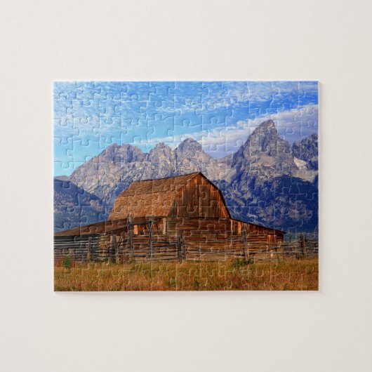 USA, Wyoming, Grand Teton National Park. Legpuzzel (Horizontaal)