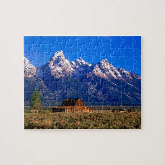 USA, Wyoming, Grand Teton National Park, Morning Legpuzzel (Horizontaal)