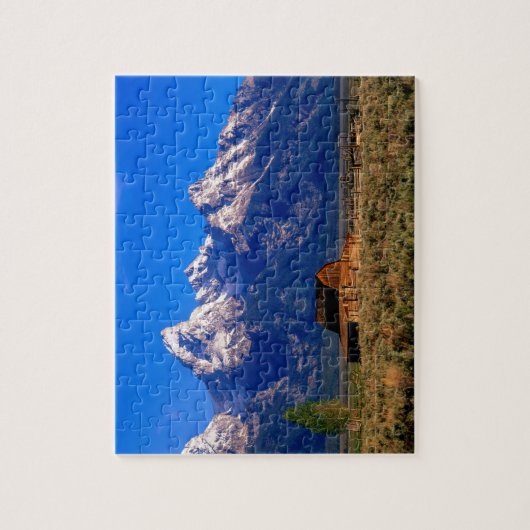 USA, Wyoming, Grand Teton National Park, Morning Legpuzzel (Verticaal)