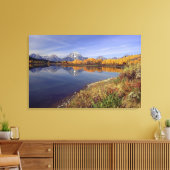 USA, Wyoming, Grand Teton National Park. Mt. Canvas Afdruk (Insitu (Woonkamer))