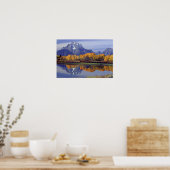 USA, Wyoming, Grand Teton National Park. Mt. Poster (Keuken)