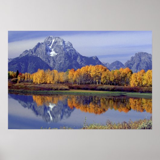 USA, Wyoming, Grand Teton National Park. Mt. Poster (Voorkant)