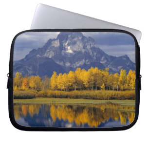 USA, Wyoming, Grand Teton NP. Tegen de Laptop Sleeve