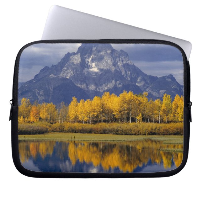 USA, Wyoming, Grand Teton NP. Tegen de Laptop Sleeve (Voorkant)