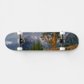 USA, Wyoming, Grand Teton NP. Zonneopgroeten a Skateboard (Horizontaal)