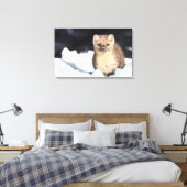 USA, Wyoming, Yellowstone National Park Canvas Afdruk (Insitu (Slaapkamer))