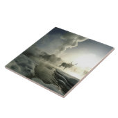 USA, Wyoming, Yellowstone National Park. Sunrise Tegeltje (Zijkant)