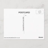 USAAF C-47 Skytrain nose art Briefkaart (Achterkant)