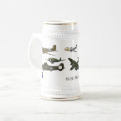 USAAF Herdenkingsmunt Stein Bierpul (Voorkant links)