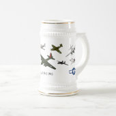 USAAF Herdenkingsmunt Stein Bierpul (Voorkant rechts)