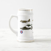 USAAF Herdenkingsmunt Stein Bierpul (Links)