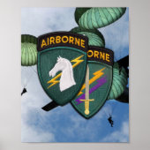 USACAPOC 1st Special Ops Patch Print (Voorkant)