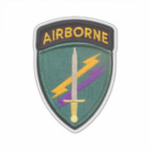 USACAPOC(A) Army Civil Affairs Contour Sticker (Voorkant)