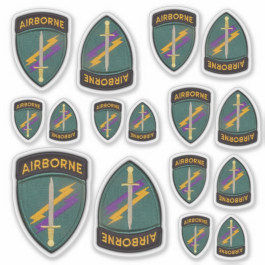 USACAPOC(A) Army Civil Affairs Contour Sticker (Voorkant)