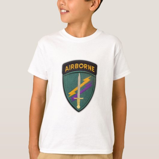 USACAPOC PSYOP special ops veterans veterans patch T-shirt (Voorkant)
