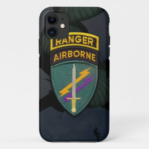 USACAPOC Special Operations Command Patch iPhone 11 Hoesje