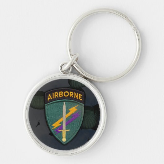 USACAPOC Special Ops Burgerzaken Patch Sleutelhang Sleutelhanger (Voorkant)