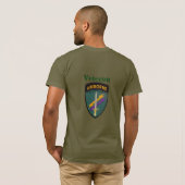 USACAPOC Special Ops burgerzaken Vets patch T-shirt (Achterkant volledig)