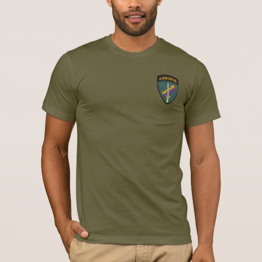 USACAPOC Special Ops burgerzaken Vets patch T-shirt (Voorkant)