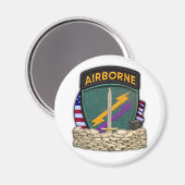 usacapoc special ops civil affairs magneet (Voorkant / Achterkant)
