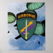 USACAPOC Special Ops Civil Affairs Patch Print (Voorkant)