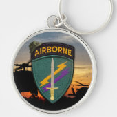 USACAPOC Special Ops Civil Affairs Patch Sleutelhanger (Voorkant)