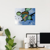 USACAPOC Special Ops Civil Affairs Patroon Poster (Thuiskantoor)