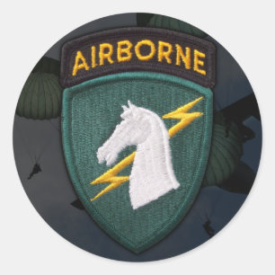 usacapoc special ops dierenarts patch Sticker