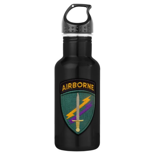 USACAPOC speciale Ops pleister Waterfles (Voorkant)