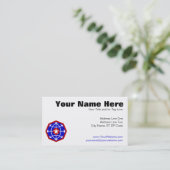 USACIDC schouderflacon Visitekaartje (Staand voorkant)