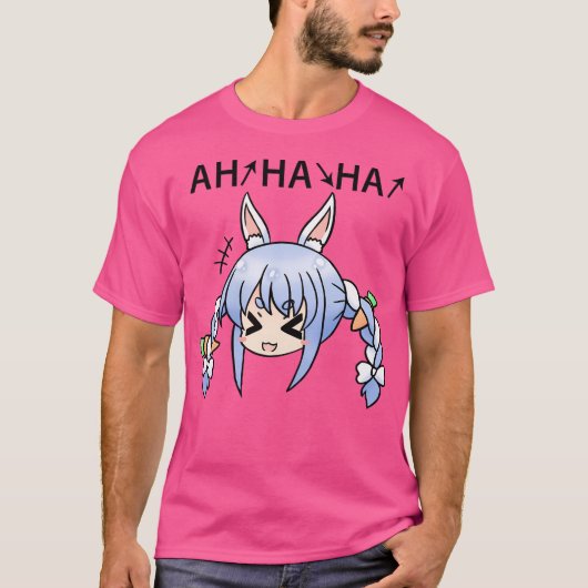 Usada Pekora Chibi T-shirt (Voorkant)