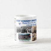 USAF Academy Drum & Bugle Corps Reunion 11oz Cup Koffiemok (Center)