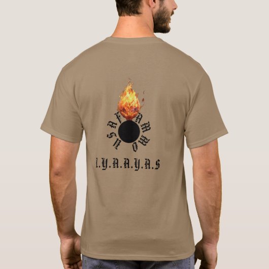 USAF AMMO PISSPOT T-shirt (Achterkant)