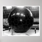 USAF Bezig met bestellen van voertuig OV1-8 satell Poster (Voorkant)